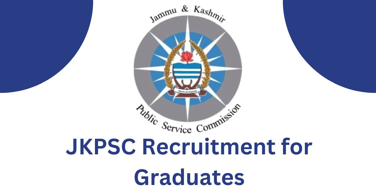 JKPSC Recruitment for Graduates