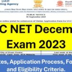 NTA UGC NET Dec CBT-Exam Date 2023 Announced